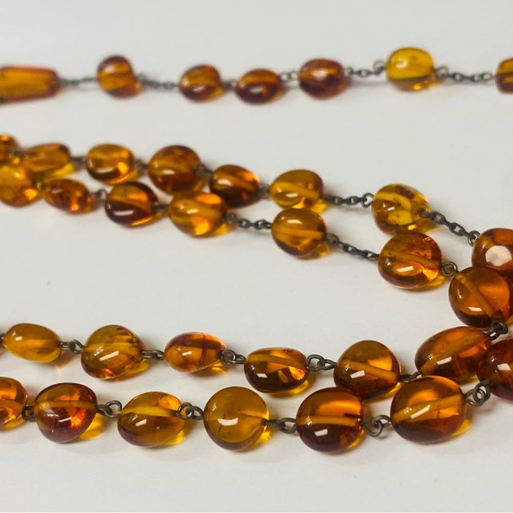Vintage Authentic Amber Rosary - Picture 8 of 9